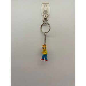 Upcycled Arthur by Marc Brown PBS Figurine Keychain - Retro Toy Purse Charm